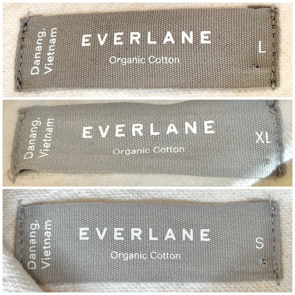 NEW Everlane The Canvas Organic Cotton Heavy Overshirt in Bone, Sizes S, L, & XL - Picture 11 of 14